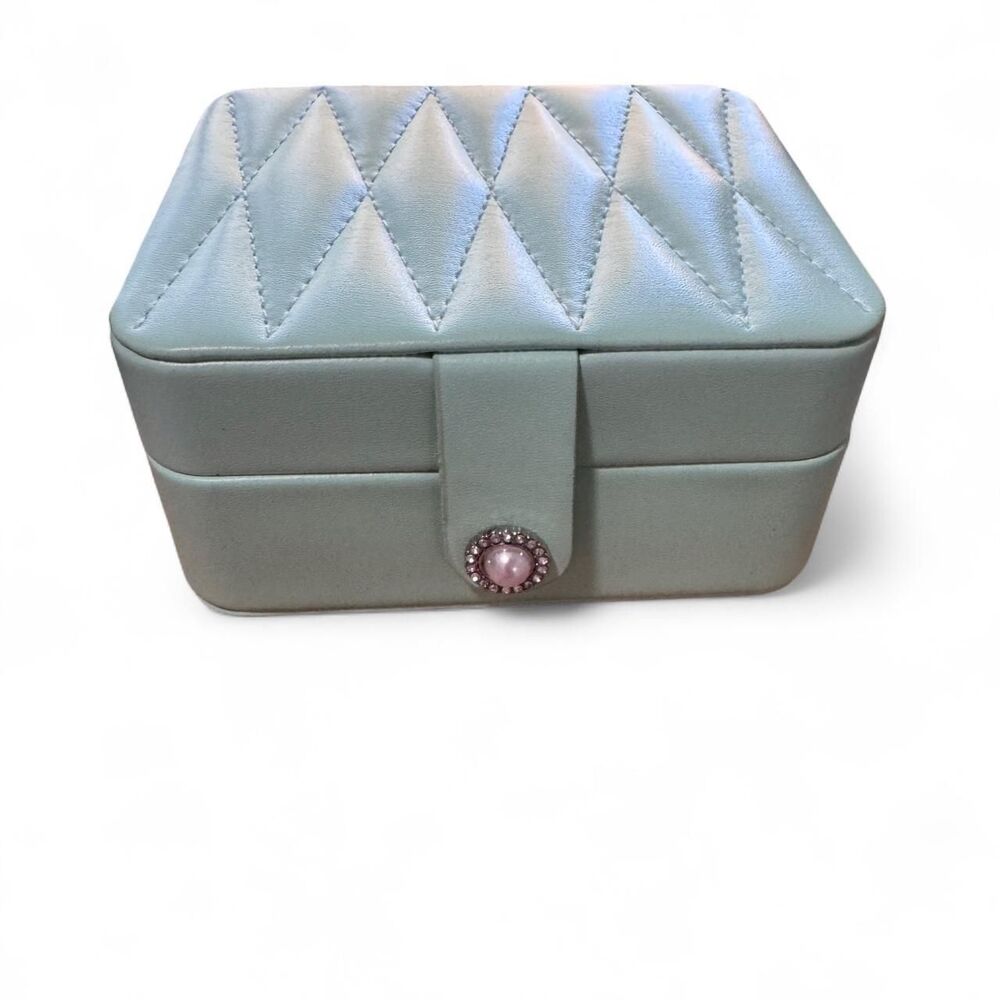 Blue and Green Jewelry Box